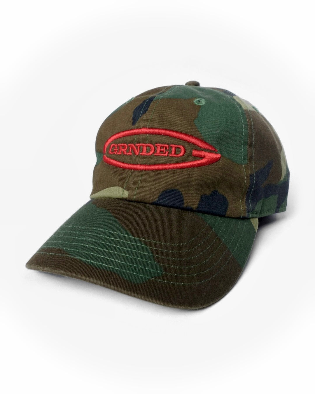 GRNDED Hardware Hat - Woodland Camo