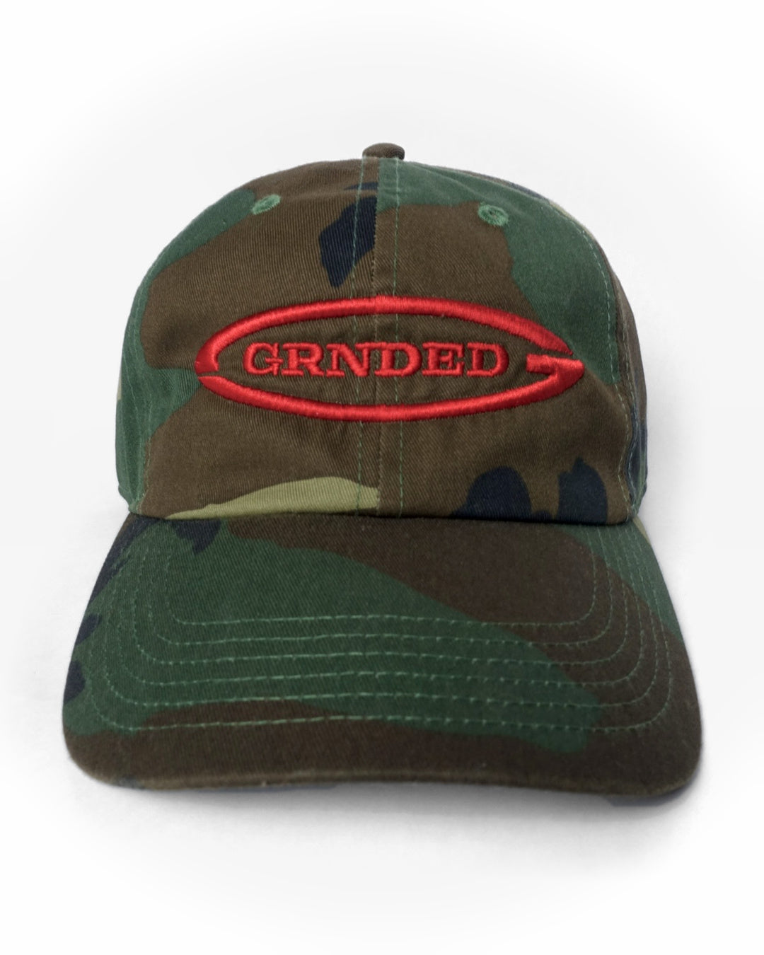 GRNDED Hardware Hat - Woodland Camo